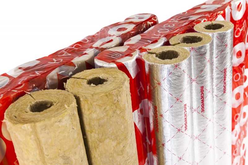 Цилиндры навивные кашированные фольгой Роквул 100 25х35