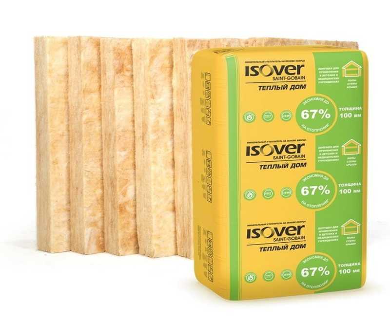 Утеплитель Isover Теплый Дом Плита 100х610х1170