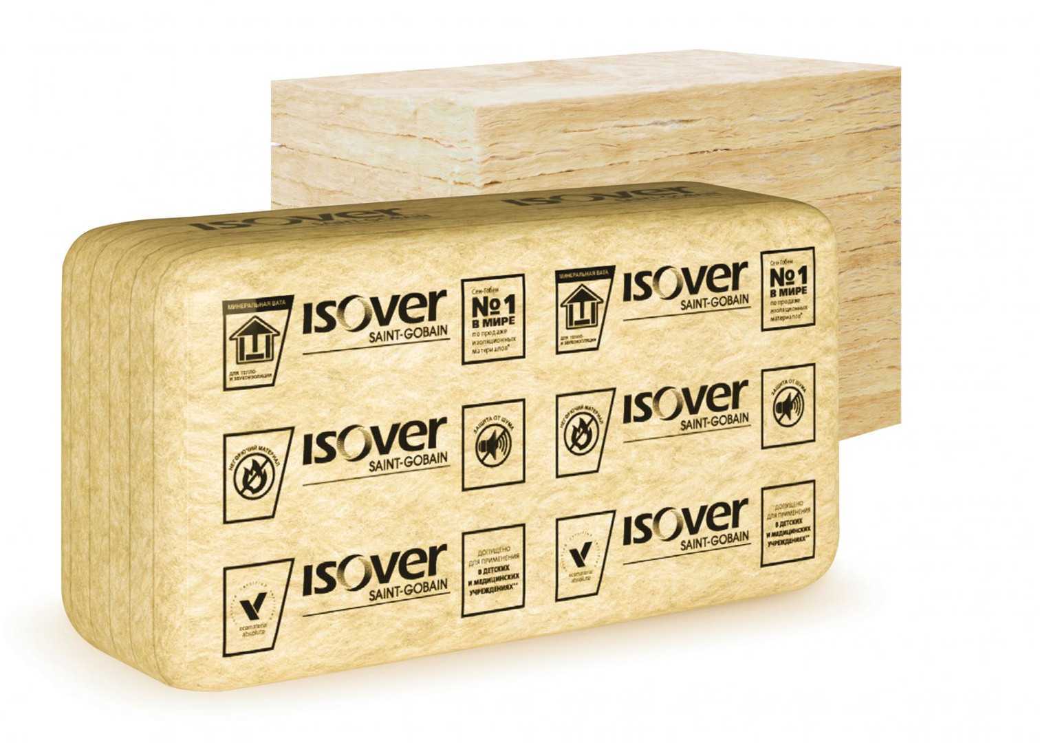 Утеплитель Isover ВентФасад Оптима 100х610х1170 фото 1