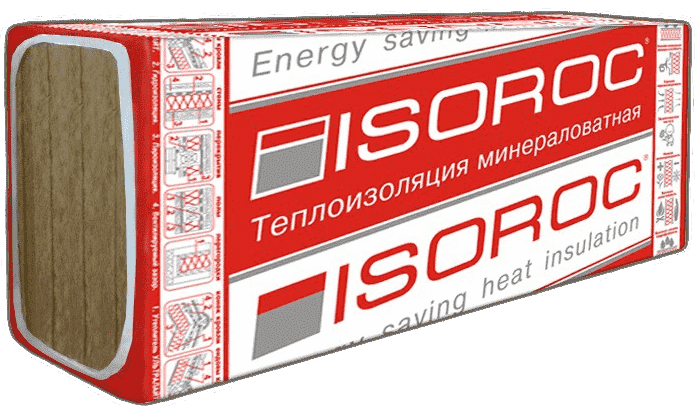 Утеплитель ISOROC Изоруф-В 1000х600х50 мм