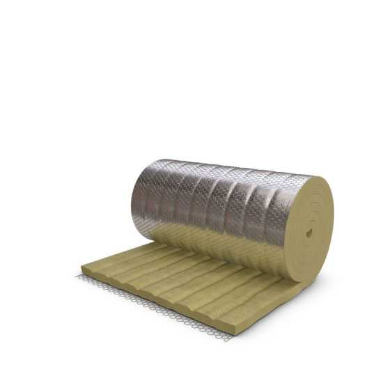 Прошивной мат Paroc Wired Mat 80 AluCoat 70х600х3000