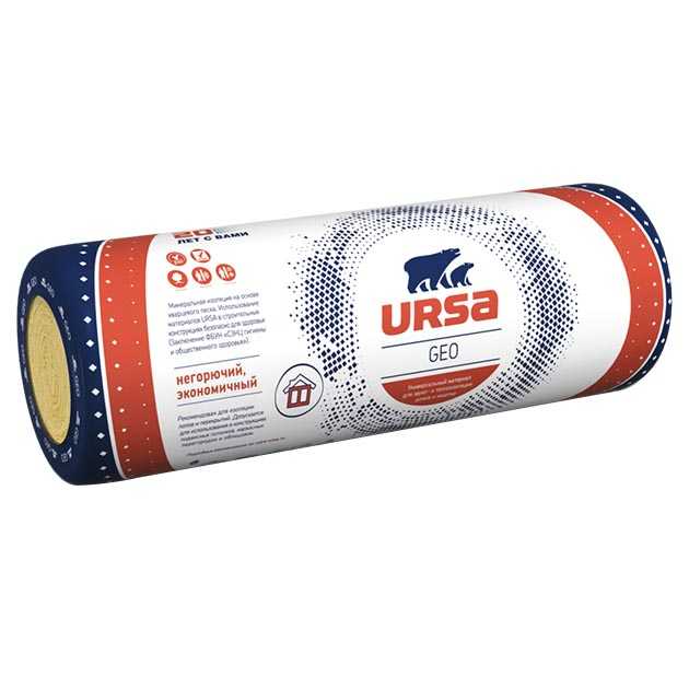 Утеплитель Ursa Geo Лайт 100х1200х6250