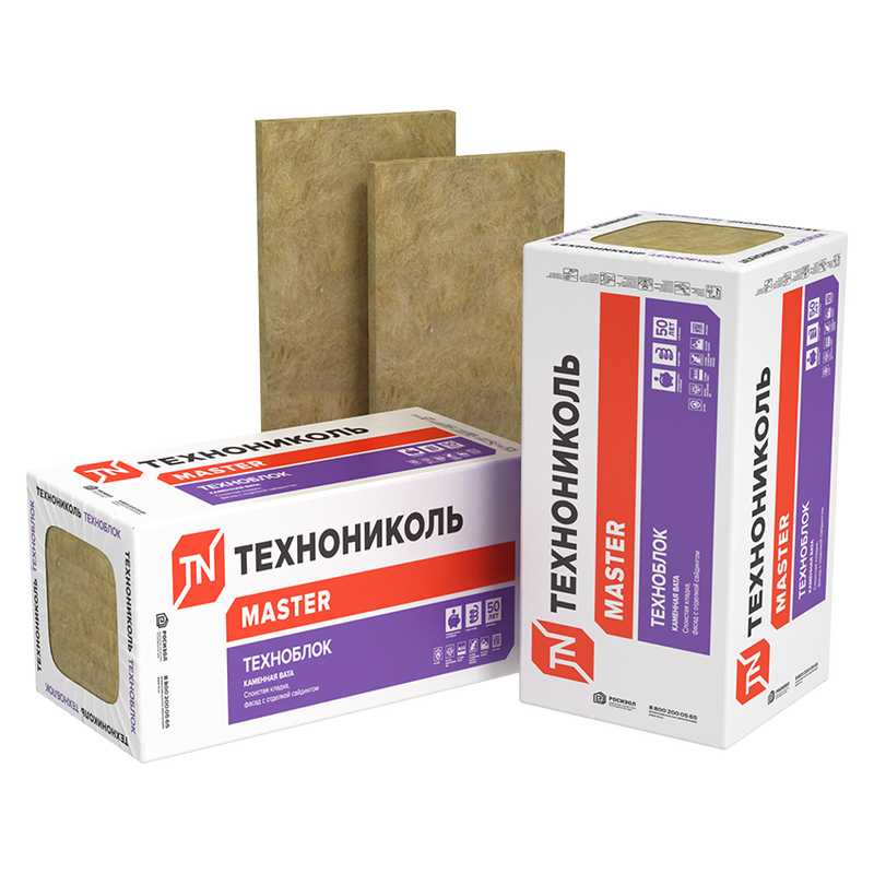 Утеплитель Технониколь Техноблок Проф 190х600х1200